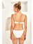 Lapieno 4255 Halka Detaylı Ince Askılı Bikini Takım 4