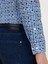 Erkek Mavi Slim Fit Uzun Kollu Gömlek 50233200-VR036 6