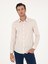 Erkek Bej Slim Fit Uzun Kollu Gömlek 50233014-VR011 3