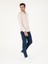 Erkek Bej Slim Fit Uzun Kollu Gömlek 50233014-VR011 4