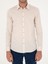 Erkek Bej Slim Fit Uzun Kollu Gömlek 50233014-VR011 6
