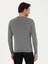 Erkek Gri Slim Fit Bisiklet Yaka Triko Kazak 50234963-VR024 5