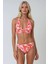 Arıel Desenli Aksesuarlı Üçgen Bikini 1