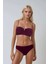Delma Düz Renk Straplez Bikini 1