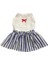 Lady Kot Etekli Küçük Irk Köpek Elbisesi 1