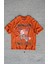 Metallica Damage Tour 1986 Oversize Unisex Turuncu T-Shirt 1