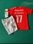 Benfica Kırmızı Kerem Aktürkoglu 2024/25 Sezon Futbol Çocuk Forması 4'lü Set 1