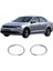 Volkswagen Jetta Uyumlu 2011 ve Üzeri Krom Sis Farı Çerçevesi 2 Parça Paslanmaz Çelik 1