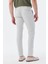 Gri Comfort Fit Pamuklu Yan Cep Pantolon 3