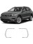 Volkswagen Tiguan Uyumlu 2020 ve Üzeri Krom Sis Çerçevesi 2 Parça Paslanmaz Çelik 2