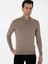 Erkek Vizon Slim Fit Kazak 50311699-VR052 3