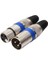 10 Adet Xlr 3pin Erkek ve Dişi Mıc Jack Tak Ses Mikrofon Tel Kablo Konektörü (Yurt Dışından) 4