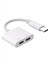 Datastar Type-C 2 In 1 Conventer Adaptör Çoklayıcı 1
