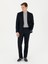 Erkek Lacivert Slim Fit Yün Karışımlı Klasik Ceket 50273666-VR033 4