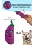 Hışırtı Sesli Kedi Oyuncak Seti (2’li) – Peluş Patlıcan & Biber Catnipli Kedi Oyuncakları 3