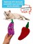 Hışırtı Sesli Kedi Oyuncak Seti (2’li) – Peluş Patlıcan & Biber Catnipli Kedi Oyuncakları 5