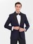 Erkek Lacivert Slim Fit Smokin Ceket 50266999-VR033 2