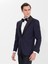 Erkek Lacivert Slim Fit Smokin Ceket 50266999-VR033 4