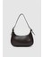 Muse Acı Kahve Oval Baget Çanta 1