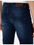 Erkek Lacivert Slim Fit Jean Pantolon 50309014-VR033 6