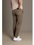 Erkek Haki Keten Pantolon 3