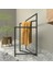 Dekoratif Metal Banyo Düzenleyici - Metal Açık Havluluk - Metal Organizer - 35 5