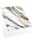 4'lü Paket 30 cm x 30 cm Ebatında Beyaz Inci Model Yapışkanlı Pvc Yer Karosu 1