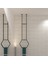 Dekoratif Metal Banyo Düzenleyici - Metal Açık Havluluk - Metal Organizer - 10 1