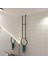 Dekoratif Metal Banyo Düzenleyici - Metal Açık Havluluk - Metal Organizer - 10 2