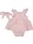 Kız Bebek Pembe Fistolu Bandanalı Elbise - 1013987 1