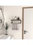 Dekoratif Metal Banyo Düzenleyici - Metal Açık Havluluk - Metal Organizer - 6 1