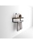 Dekoratif Metal Banyo Düzenleyici - Metal Açık Havluluk - Metal Organizer - 6 3