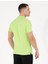 Erkek Yeşil Slim Fit Fermuarlı Polo Yaka Tişört 50263936-VR022 6