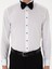 Erkek Beyaz Slim Fit Pamuk Karışımlı Manşetli Smokin Gömlek 50304049-VR013 6