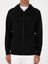 Erkek Siyah Regular Fit Tam Fermuarlı Kapüşonlu Sweatshirt 50300994-VR046 6