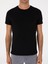 Erkek Siyah Slim Fit Bisiklet Yaka T-Shirt 50300699-VR046 6