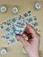 Çiçek Ziyafeti Temalı Washi Bant/ Washi Tape/ Sticker/ Bullet Journal 1