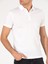 Erkek Beyaz Polo Yaka Slim Fit Basic Merserize T-Shirt 50265364-VR013 6