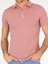 Erkek Pudra Polo Yaka Slim Fit Basic Merserize T-shirt 50265364-VR042 6