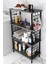 Çevir Kur Kolay Kurulum 4 Katlı Banyo Rafı | Metal Telli Çok Amaçlı Organizer Dolap Stand Raf 1