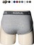 Erkek Düz Pamuklu Gri Boxer | Slip Boxer 2