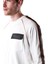 Isaora Şerit Detaylı Streç Relaxed Fit Göğüs Cepli Bisiklet Yaka Sweat Erkek Sweat M24S8102 Sbt 3