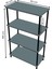 Çevir Kur Kolay Kurulum 4 Katlı Banyo Rafı | Metal Gövdeli Çok Amaçlı Organizer Stand Banyo Dolabı 4