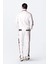 Isaora Şerit Detaylı Streç Relaxed Fit Normal Bel Düz Paça Jogger Pantolon Erkek Pantolon M24S5404 Sbtlwht 2