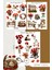 Gelincik Çiçeği Temalı Şeffaf Sticker Seti 05-06-07 Ajanda Planlayıcı Bullet Journal Için Uygundur 1