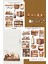 Ev Eşyaları Temalı Şeffaf Sticker Seti 03-04 Ajanda Planlayıcı Bullet Journal Için Uygundur 1