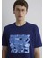 Superman Baskılı Lacivert Tişört 0612658-70496 5