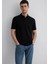 Regular Siyah Erkek Polo Yaka T-Shirt M0612633-900 1
