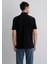 Regular Siyah Erkek Polo Yaka T-Shirt M0612633-900 4