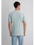 Mavi Logo Baskılı Yeşil İnterlok Tişört 0610360-70148 4